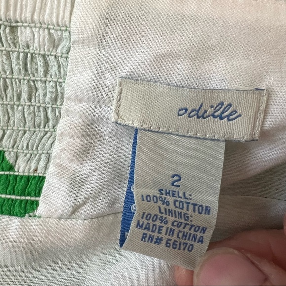 Odille green white floral halter tie maxi dress - Picture 8 of 8